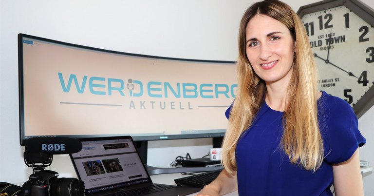 Annina Dietsche-Veit hat für die Region Werdenberg die erste Online-Zeitung lanciert. 