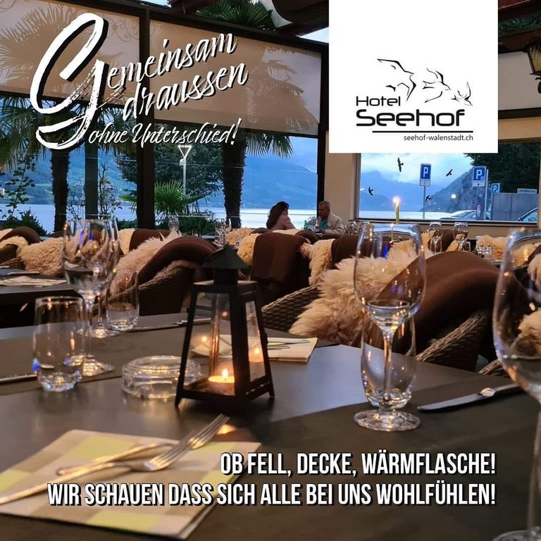 Hotel Seehof Walenstadt - Gemeinsam draussen