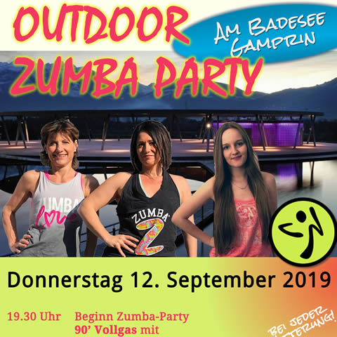 Outdoor Zumba Party